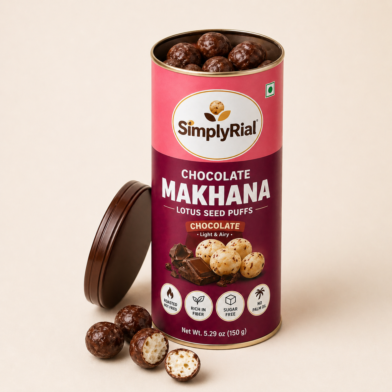 Chocolate Makhana